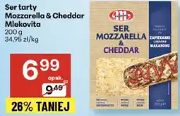 Delikatesy Centrum Ser tarty Mozzarella & Cheddar Mlekpvita oferta