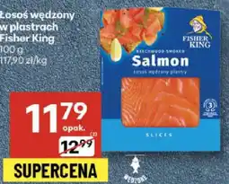 Delikatesy Centrum Łosoś wędzony w plastrach Fisher King oferta