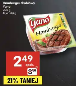 Delikatesy Centrum Hamburger drobiowy Yano oferta