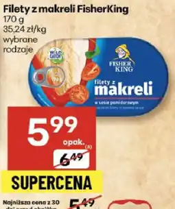 Delikatesy Centrum Filety z makreli FisherKing w sosie pomidorowym oferta