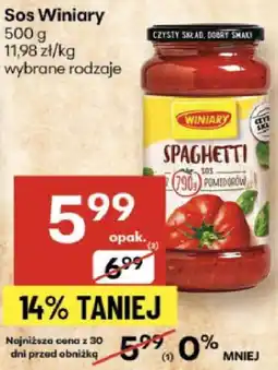 Delikatesy Centrum Sos Winiary Spaghetti oferta