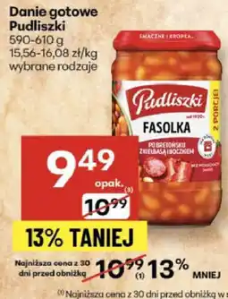 Delikatesy Centrum Danie gotowe Pudliszki Fasolka oferta