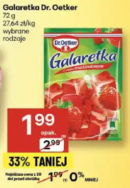 Delikatesy Centrum Galaretka Dr. Oetker truskawkowa oferta