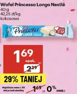 Delikatesy Centrum Wafel Princessa Longa Nestlé kokosowa oferta