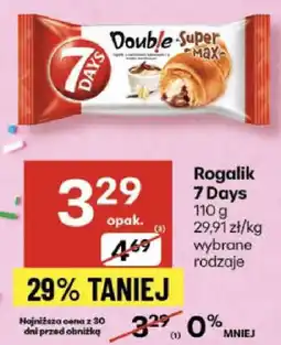 Delikatesy Centrum Rogalik 7 Days Double Super Max oferta