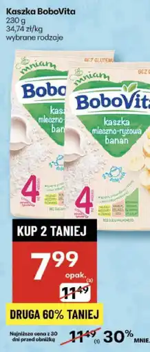 Delikatesy Centrum Kaszka BoboVita, wybrane rodzaje oferta