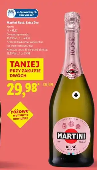 Martini Rosé, Extra Dry