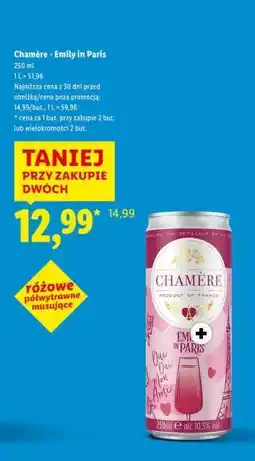 Lidl Chamère - Emily in Paris oferta