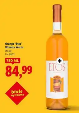 Lidl Orange 'Etos' Winnica Warto oferta