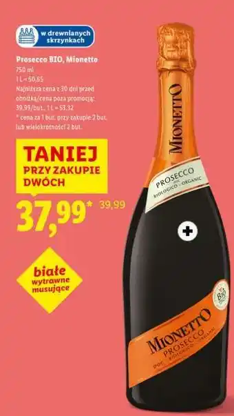 Prosecco BIO, Mionetto