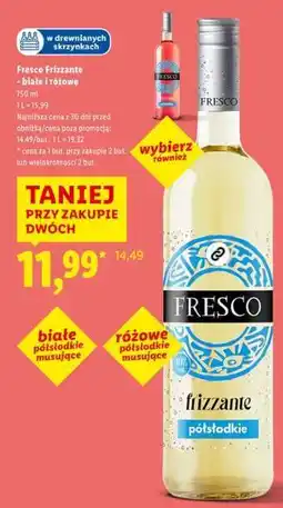Lidl Fresco Frizzante oferta