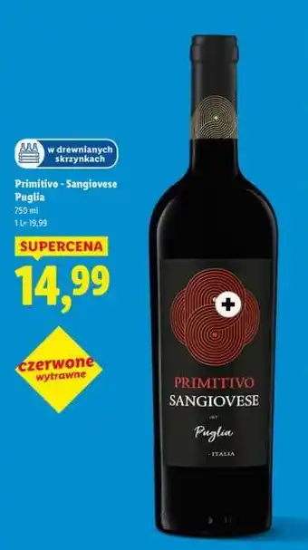 Lidl Primitivo-Sangiovese, Puglia oferta