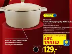 Lidl Silvercrest Garnek żeliwny z pokrywką oferta