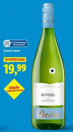 Lidl Gutedel, Baden oferta