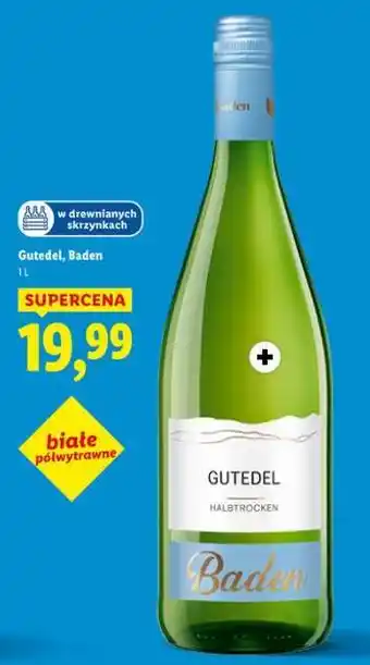 Lidl Gutedel, Baden oferta