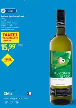 Lidl Sauvignon Blanc Reserva Privada oferta