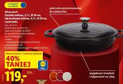 Lidl Silvercrest Patelnia żeliwna lub brytfanna żeliwna oferta