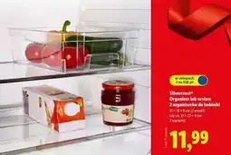 Lidl Silvercrest Organizer lub zestaw 2 organizerów do lodówki oferta
