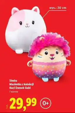 Lidl Simba Maskotka z kolekcji Koci Domek Gabi oferta