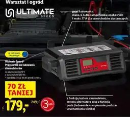Lidl Ultimate Speed Prostownik do ładowania akumulatorów oferta