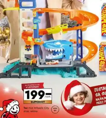 Tor Hot Wheels City Atak rekina