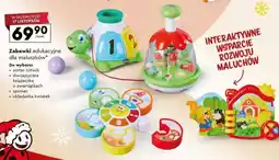 Biedronka Zabawki edukacyjne dla maluszków oferta
