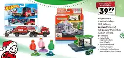 Biedronka Ciężarówka z samochodem Hot Wheels, zestaw Minecraft lub zestaw Matchbox Action Drivers oferta