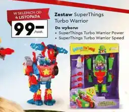 Biedronka Zestaw SuperThings Turbo Warrior oferta