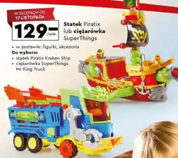 Biedronka Statek Piratix lub ciężarówka SuperThings oferta