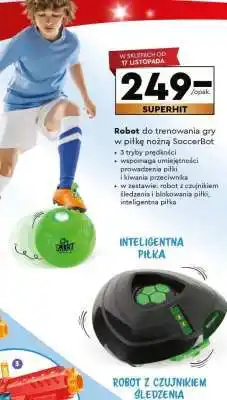 Biedronka Robot do trenowania gry w piłkę nożną SoccerBot oferta
