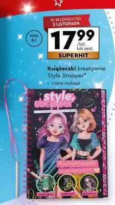 Biedronka Książeczki kreatywne Style Stopper oferta