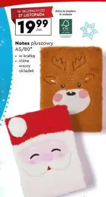 Biedronka Notes pluszowy oferta