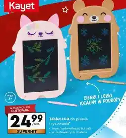 Biedronka Tablet LCD do pisania i rysowania oferta