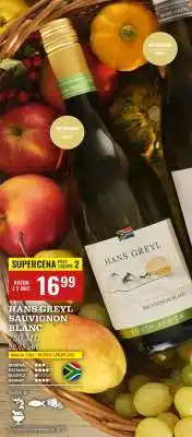 Biedronka HANS GREYL SAUVIGNON BLANC 750 ml oferta