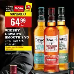 Biedronka WHISKY DEWAR’S SMOOTH 8 YO oferta