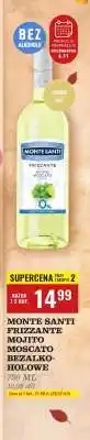 Biedronka MONTE SANTI FRIZZANTE MOJITO MOSCATO BEZALKOHOLOWE oferta