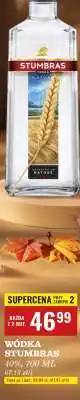 Biedronka WÓDKA STUMBRAS oferta