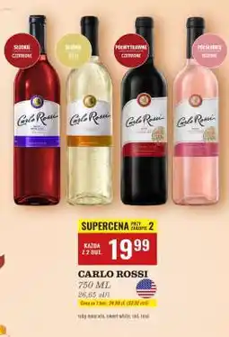 Biedronka Carlo Rossi oferta