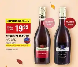 Biedronka MOGEN DAVID oferta
