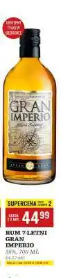 Biedronka RUM 7-LETNI GRAN IMPERIO oferta