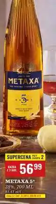 Biedronka METAXA 5 oferta