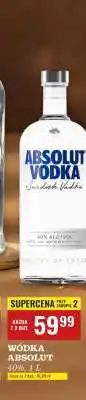 Biedronka Wódka Absolut oferta