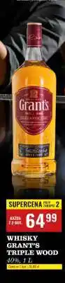 Biedronka WHISKY GRANT'S TRIPLE WOOD 40%, 1 l oferta