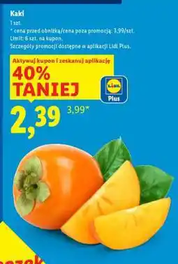 Lidl Kaki oferta