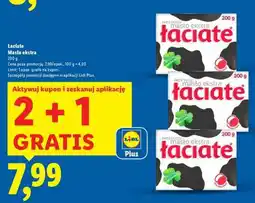 Lidl ŁACIATE Masło ekstra oferta