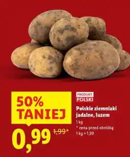 Lidl Polskie ziemniaki jadalne, luzem oferta
