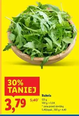 Lidl Rukola oferta