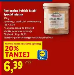 Lidl Regionalne Polskie Szlaki Specjał mięsny oferta