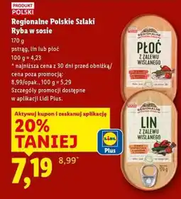 Lidl Regionalne Polskie Szlaki Ryba w sosie oferta