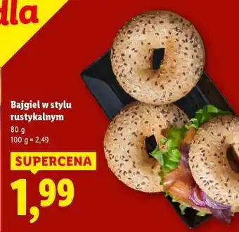Lidl Bajgiel w stylu rustykalnym oferta